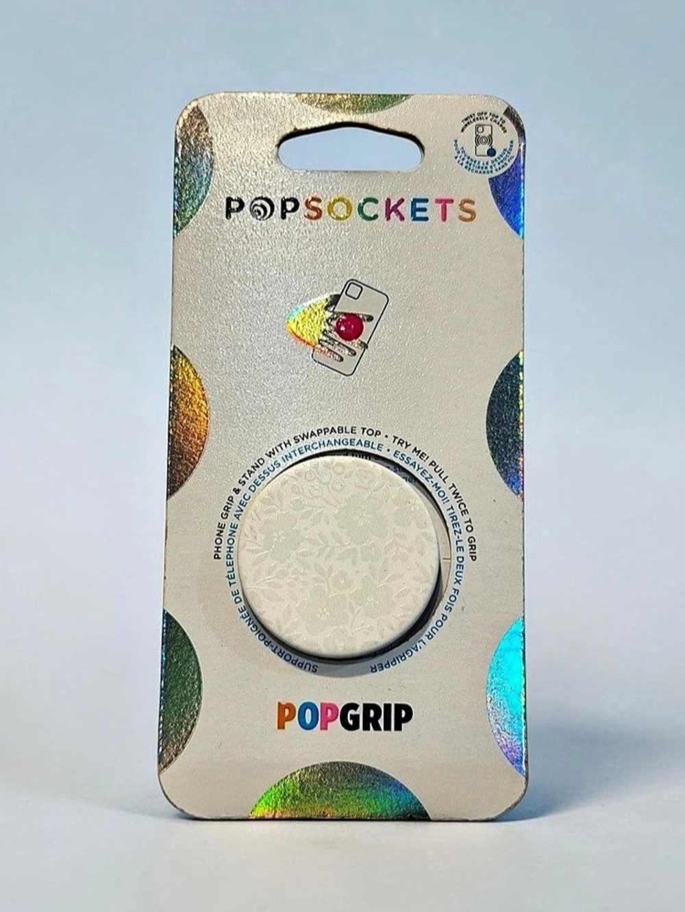PopSockets PopGrip Holographic Geometric Phone Grip NWT
